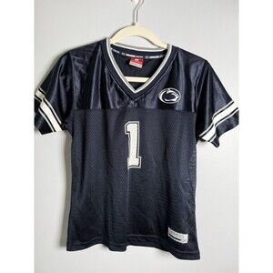 Penn State Football Jersey #1 - PSU NCAA Blue Home Colosseum Youth Size Large